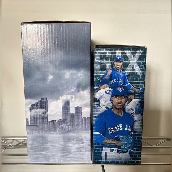 Blue Jays Friday the 13th Zombie Bobblehead & Marcus Stroman Shimmy WobbleBobble - Picture 4 of 5